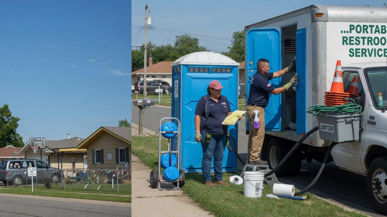 Portable Toilet Rental in Reading, MN near me